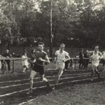 Zawody na stadionie przy ul. Sportowej w Jaworzynie Śląskiej - lata 50.