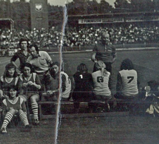 Mecz we Wrocławiu: Karolinki Jaworzyna Śląska – ZWAP Świdnica, 1975 r.