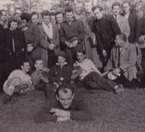 Drużyna Klubu Sportowego Unii Jaworzyna Śląska - lata 50.