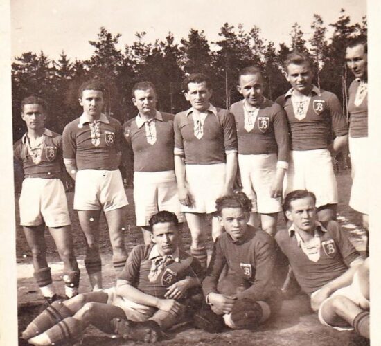 Drużyna KS Budowlani z Jaworzyny Śląskiej - 1948