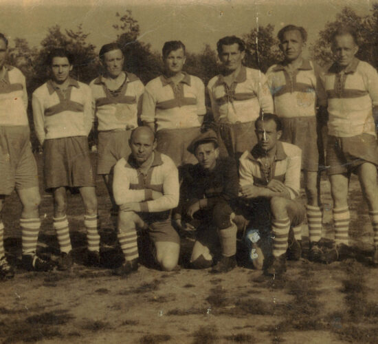 Drużyna piłkarska KS „Unia” z Jaworzyny Śląskiej - 1952