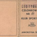 Dokument – legitymacja członkowska Klubu Sportowego Karolina, 1966 r.
