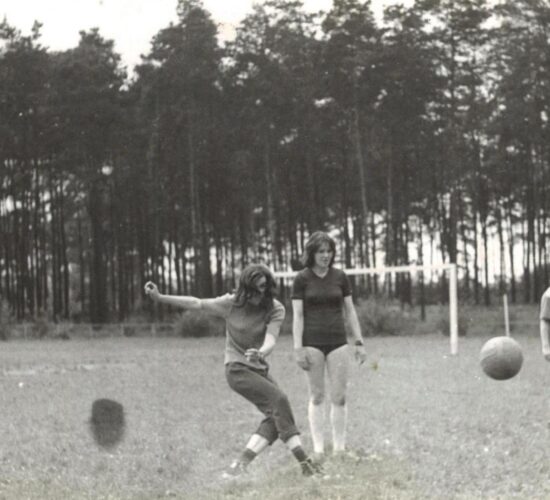 Treningi na stadionie w Jaworzynie Śląskiej