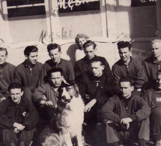 Drużyna Klubu Sportowego Unii Jaworzyna Śląska, 1954 r